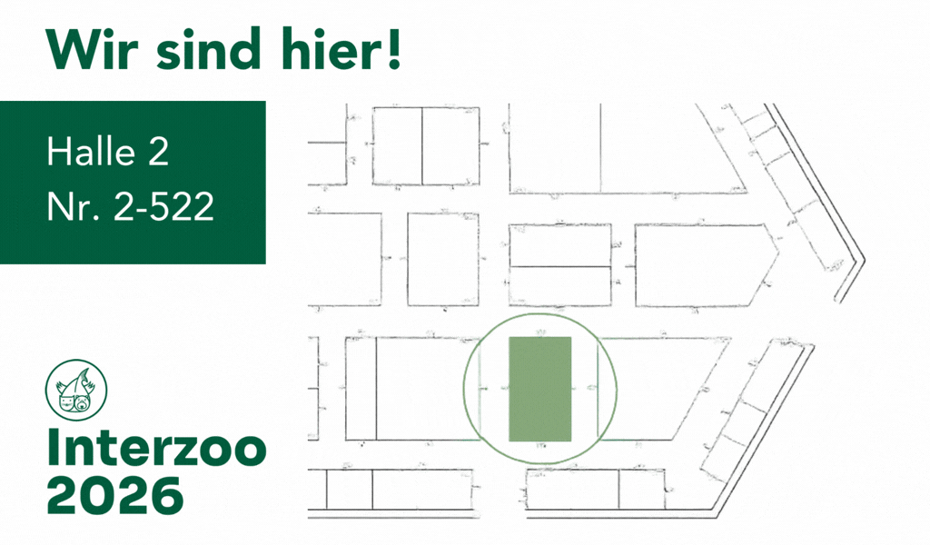 Wir sind auf der Interzoo