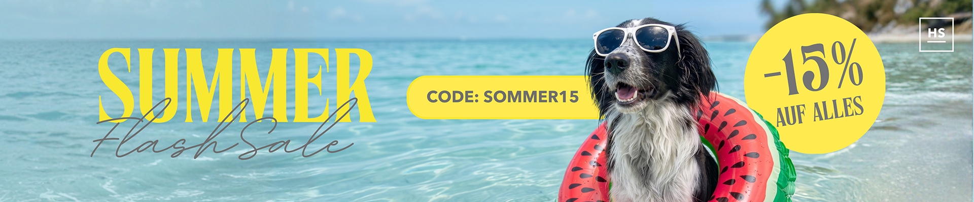 Sommeraktion: -15% auf Alles!